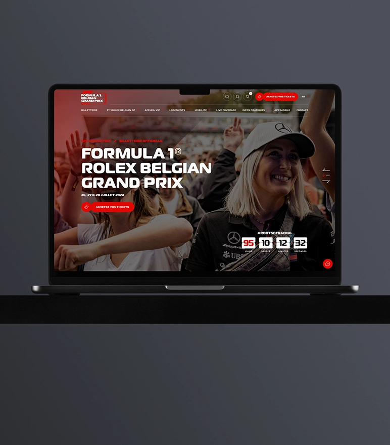 Formula 1® Belgium Grand Prix, vivez une expérience unique sur le plus beau circuit du monde.